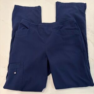 Greys Anatomy Navy Blue Scrub Cargo Pants XS women’s